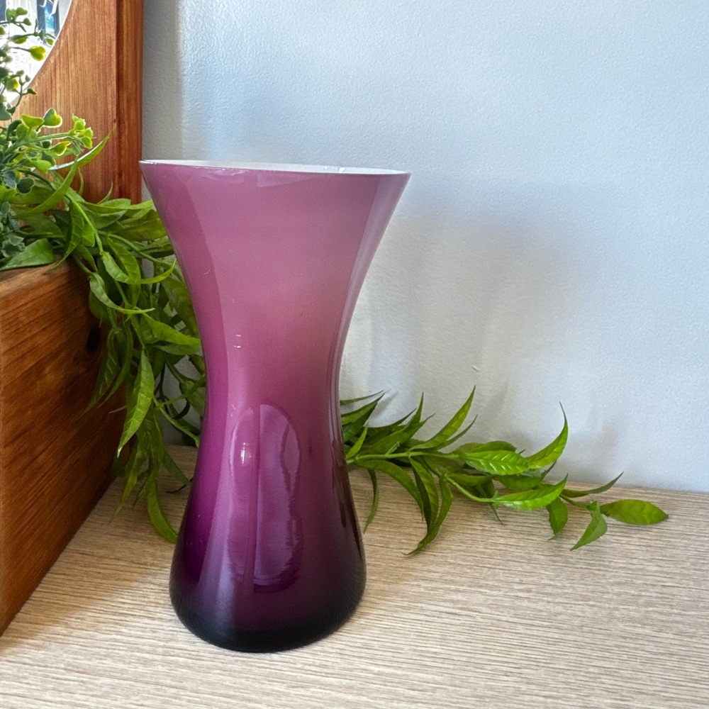 Elegant Purple Vase